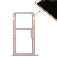 SIM-kaart lade + SIM-kaart lade/micro SD-kaart voor Huawei G9 plus (goud)