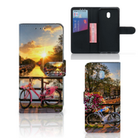 Xiaomi Redmi 8A Flip Cover Amsterdamse Grachten - thumbnail