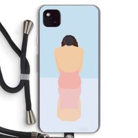 Mirror: Pixel 4a 5G Transparant Hoesje met koord
