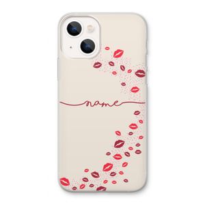 Kusjes: iPhone 13 Transparant Hoesje