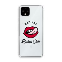 Badass Babes Club: Pixel 4 Transparant Hoesje Badass Babes Club: Pixel 4 Transparant Hoesje