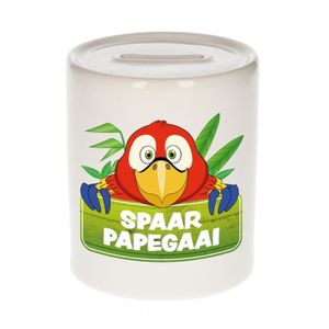 Spaarpot van de spaar papegaai Birdy 9 cm