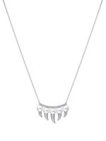 TASAKI collier Danger Fang en or blanc 18ct serti de perles et de diamants - Argent - thumbnail