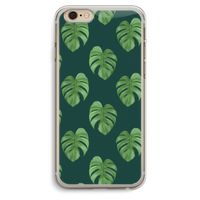 Monstera leaves: iPhone 6 Plus / 6S Plus Transparant Hoesje