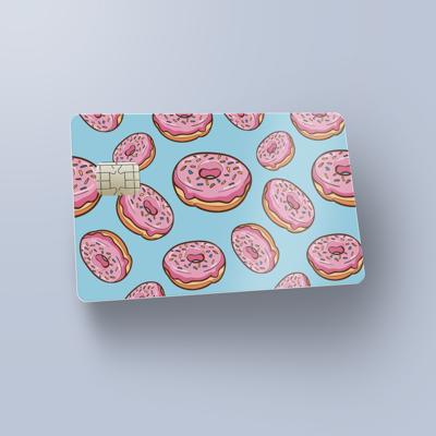 Pinpas sticker heerlijke roze donuts