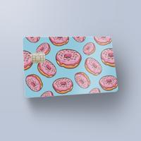 Pinpas sticker heerlijke roze donuts