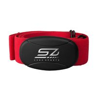 Hartslagmeter - Senz Sports 5Hz Borstband - Rood - thumbnail