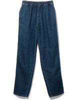 Gucci Kids pantalon de jogging en jean - Bleu