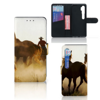 Xiaomi Mi Note 10 Pro Telefoonhoesje met Pasjes Design Cowboy - thumbnail