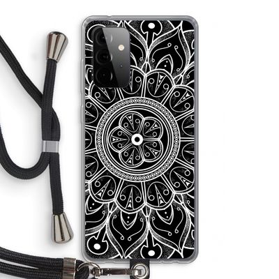 Roses Are Red: Samsung Galaxy A72 5G Transparant Hoesje met koord