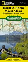 Wandelkaart 822 Mount St. Helens, Mount Adams /WA | National Geographic