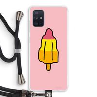 Raketijsje: Samsung Galaxy A71 Transparant Hoesje met koord