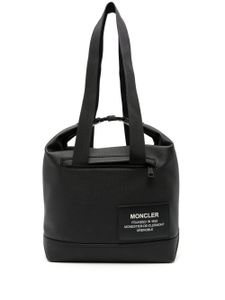 Moncler sac cabas Nakoa à patch logo - Noir