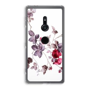 Mooie bloemen: Sony Xperia XZ2 Transparant Hoesje