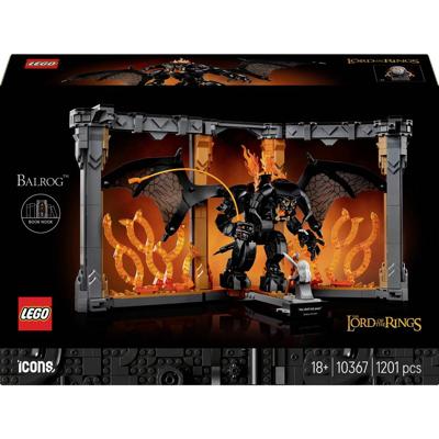 10367 LEGO® ICONS™ De heer van de ringen: Balrog boekensteun