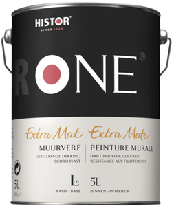 histor one muurverf extramat kleur 2.5 ltr