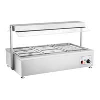 Bain-Marie - 6 GN - met vleeshulpstuk