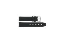 Horlogeband Tissot T1204071704100 / T603042424 Rubber Zwart 21mm