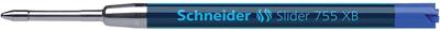 Schneider balpenvulling Slider 755 XB, blauw