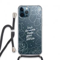 Good stories: iPhone 13 Pro Max Transparant Hoesje met koord