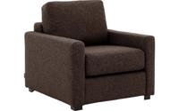 Goossens Fauteuil Lucca, Fauteuil klein arm smal 12 cm