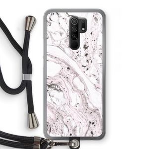 Mengelmoes: Xiaomi Redmi 9 Transparant Hoesje met koord