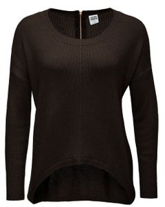 Vero Moda oversized trui black coffee