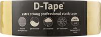 Tape permanent geel 50mmx50m - Deltafix