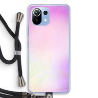 Flow mist pastel: Xiaomi Mi 11 Lite Transparant Hoesje met koord