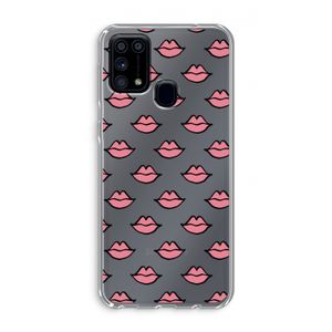 Lipjes: Samsung Galaxy M31 Transparant Hoesje