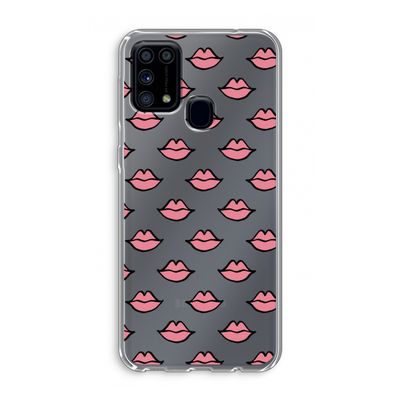 Lipjes: Samsung Galaxy M31 Transparant Hoesje