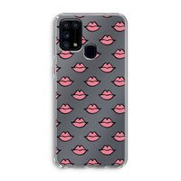Lipjes: Samsung Galaxy M31 Transparant Hoesje