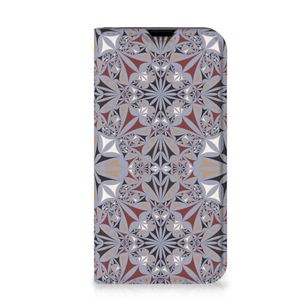 iPhone 13 Mini Standcase Flower Tiles