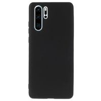 Huawei P30 Pro Anti-Vingerafdruk Mat TPU Hoesje - Zwart