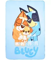 Bluey and Bingo fleece deken 100 x 150 cm