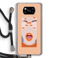 Surprise: Xiaomi Poco X3 NFC Transparant Hoesje met koord
