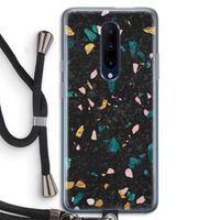 Terrazzo N°10: OnePlus 7 Pro Transparant Hoesje met koord