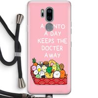 Bento a day: LG G7 Thinq Transparant Hoesje met koord