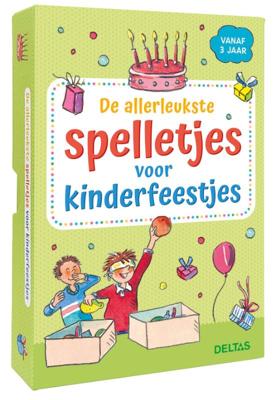 De allerleukste spelletjes voor kinderfeestjes (vanaf 3 jaar) - doos met kaarten (Paperback)