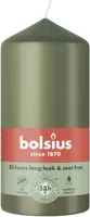Bolsius stompkaars essentials 5.8x12cm fresh olive