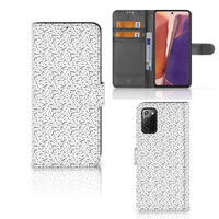 Samsung Galaxy Note 20 Telefoon Hoesje Stripes Dots