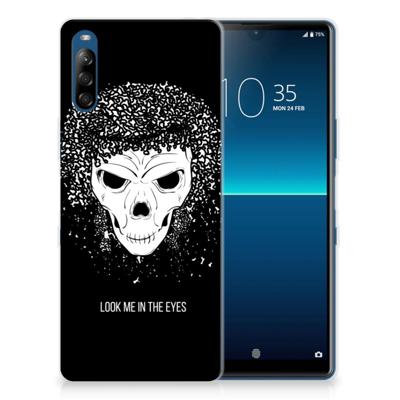 Silicone Back Case Sony Xperia L4 Skull Hair Silicone Back Case Sony Xperia L4 Skull Hair