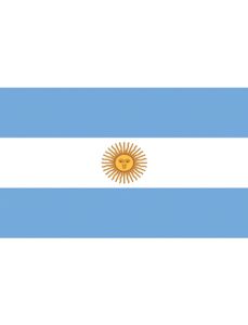 Vlag Argentinië - 90x150 cm