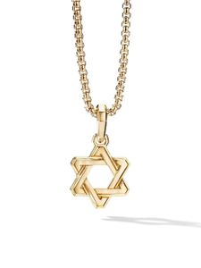 David Yurman pendentif Deco Star of David en or jaune 18ct