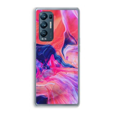 Earth And Ocean: Oppo Find X3 Neo Transparant Hoesje