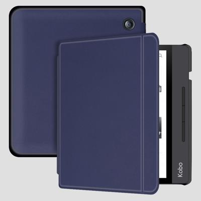 Lunso Kobo Libra H20 hoes (7 inch) - sleepcover - Blauw
