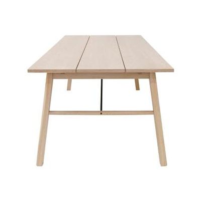 Eetkamertafel Kista - beige - 75x100x200 cm