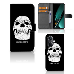 Telefoonhoesje met Naam OnePlus Nord CE 3 Skull Eyes