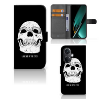 Telefoonhoesje met Naam OnePlus Nord CE 3 Skull Eyes - thumbnail