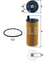 Oliefilter KNECHT, Diameter (mm)53mm, u.a. für Alpina, Mini, BMW, Toyota